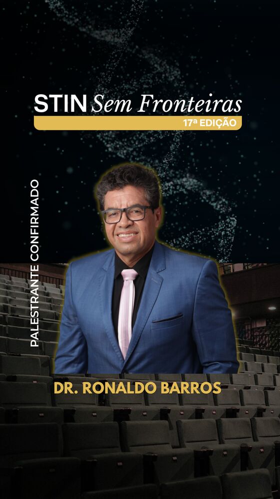 Dr. Ronaldo Barros — palestrante confirmado